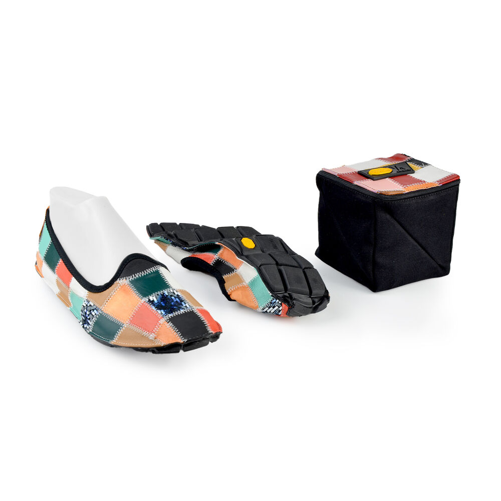 Vibram One Quarter Recycled Leather Mens Shoes Multicolor Australia (OQI296315)